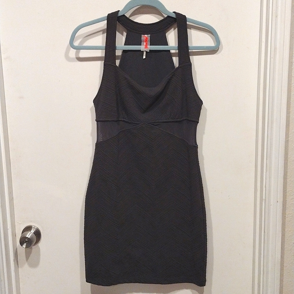 Free People Black Mini Dress